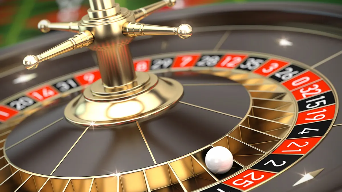 Online roulette table