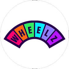 Wheelz Casino logo white circle