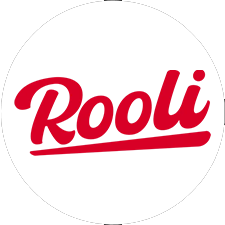 Rooli Casino Logo White Circle