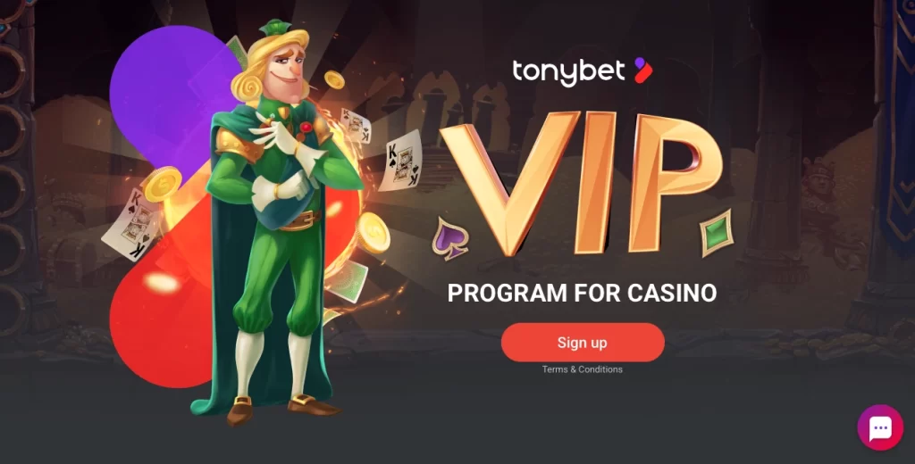 TonyBet Casino VIP Program