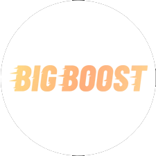 Big Boost Casino Logo White Circle
