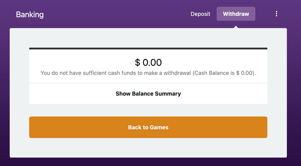 How to Withdraw your Winnings with eCheck 