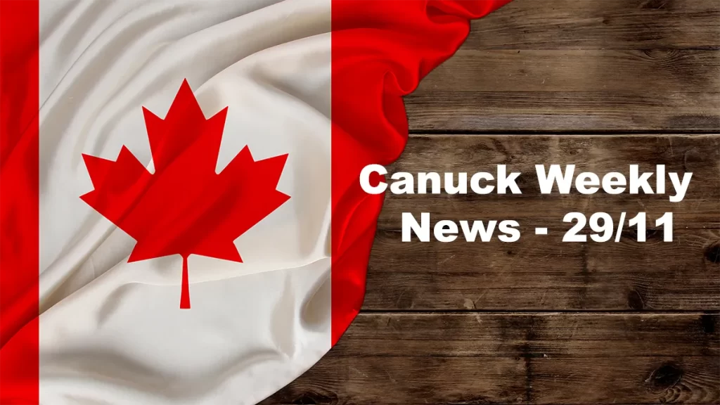 Canuck Weekly News - 29/11