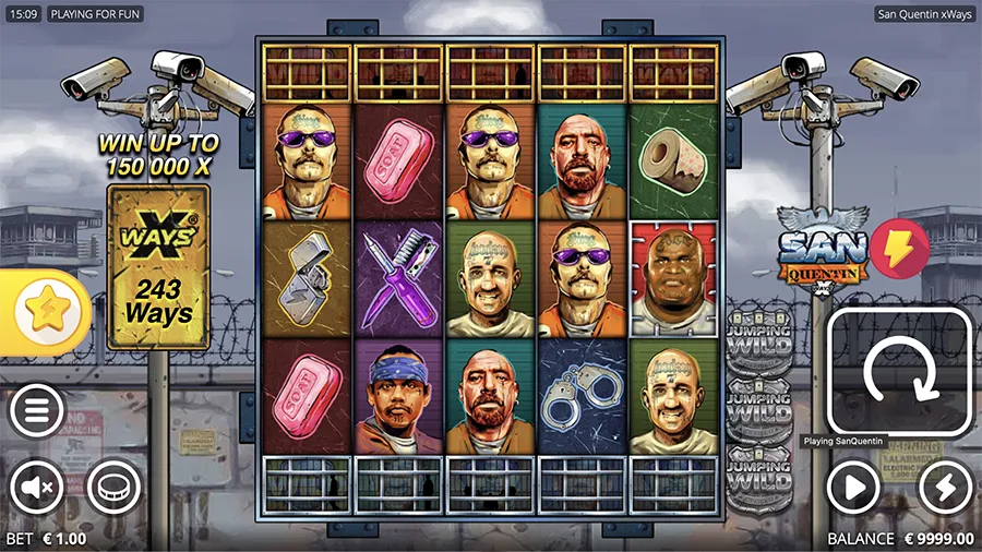 San Quentin Slot Screenshot