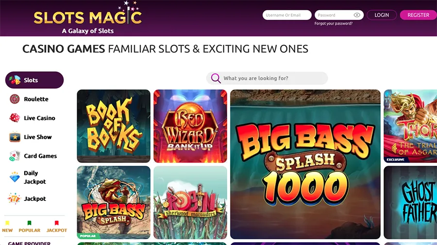 Slots Magic Casino Games