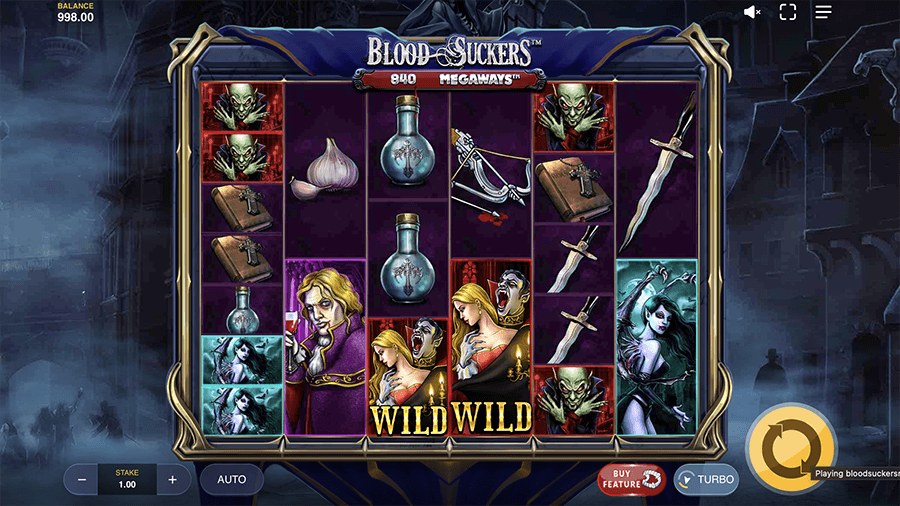 Blood Suckers Megaways Slot Screenshot