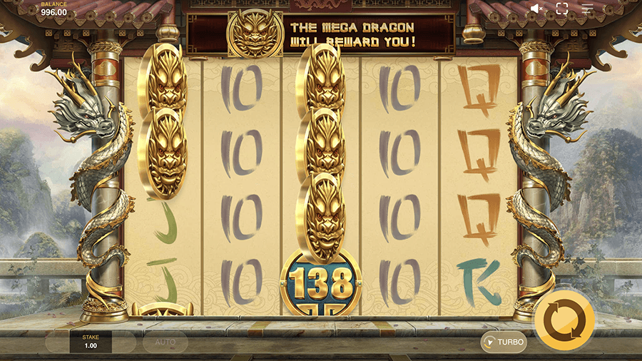 Dragon’s Luck Deluxe Slot Screenshot