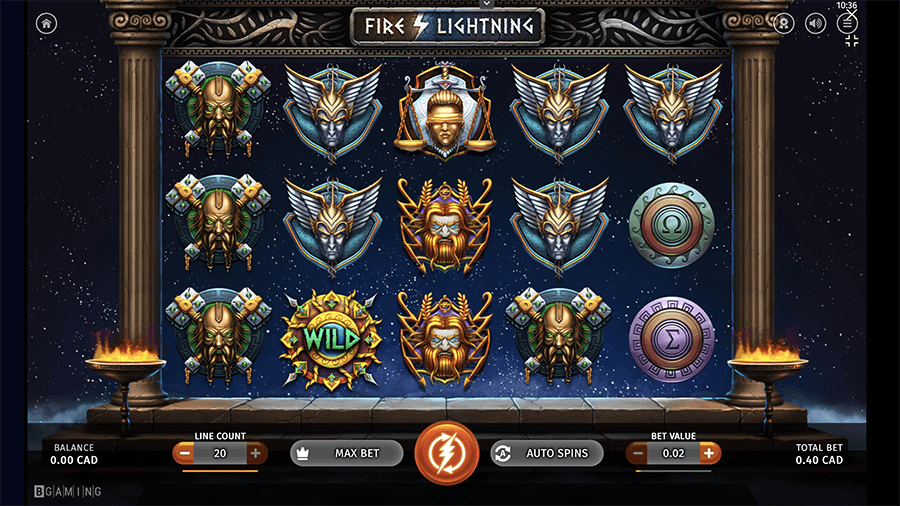 Fire Lightning Slot Screenshot