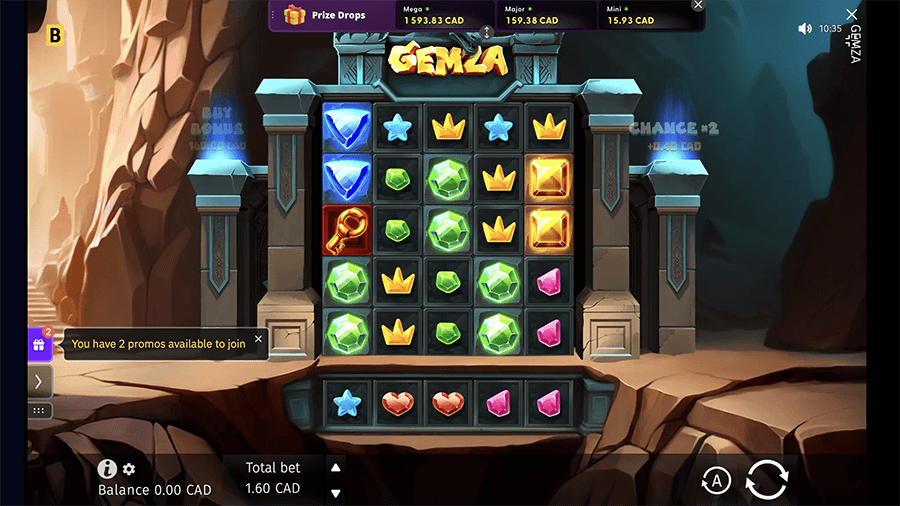 Gemza Slot Screenshot