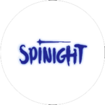 Spinight Casino White Circle Lofo